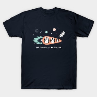 Carrot for An Adventure in Space T-Shirt